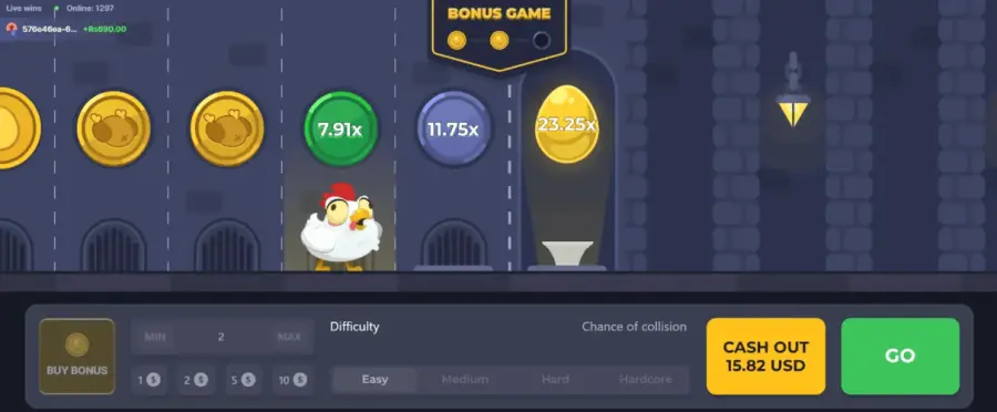 Chicken road bonus